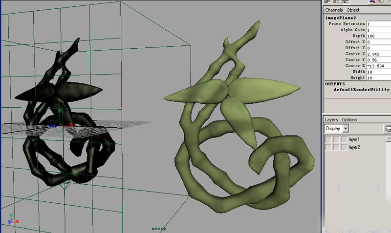 MAYA7.0打造質感玉石 納金網