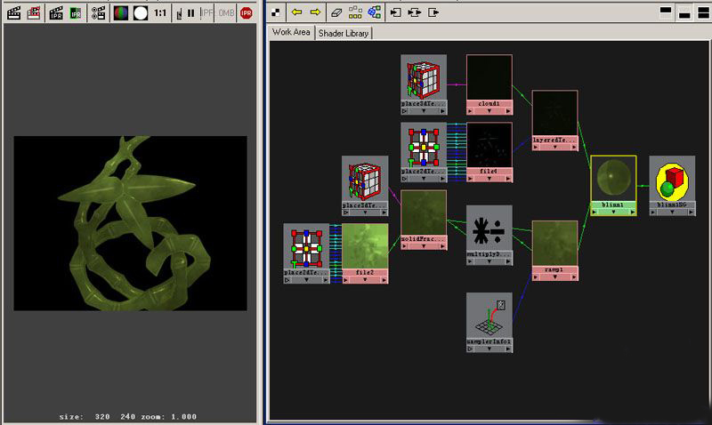 MAYA7.0打造質感玉石 納金網